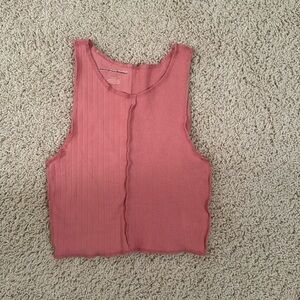American eagle cropped tank